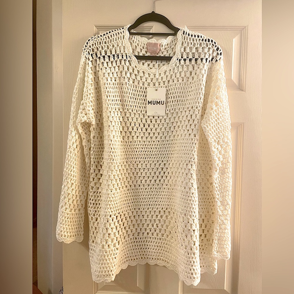 Brand new with tags Show Me Your Mumu Paula Pullover coverup